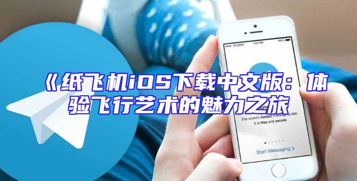 《纸飞机iOS下载中文版：体验飞行艺术的魅力之旅