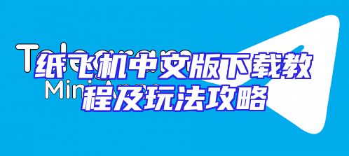 纸飞机中文版下载教程及玩法攻略
